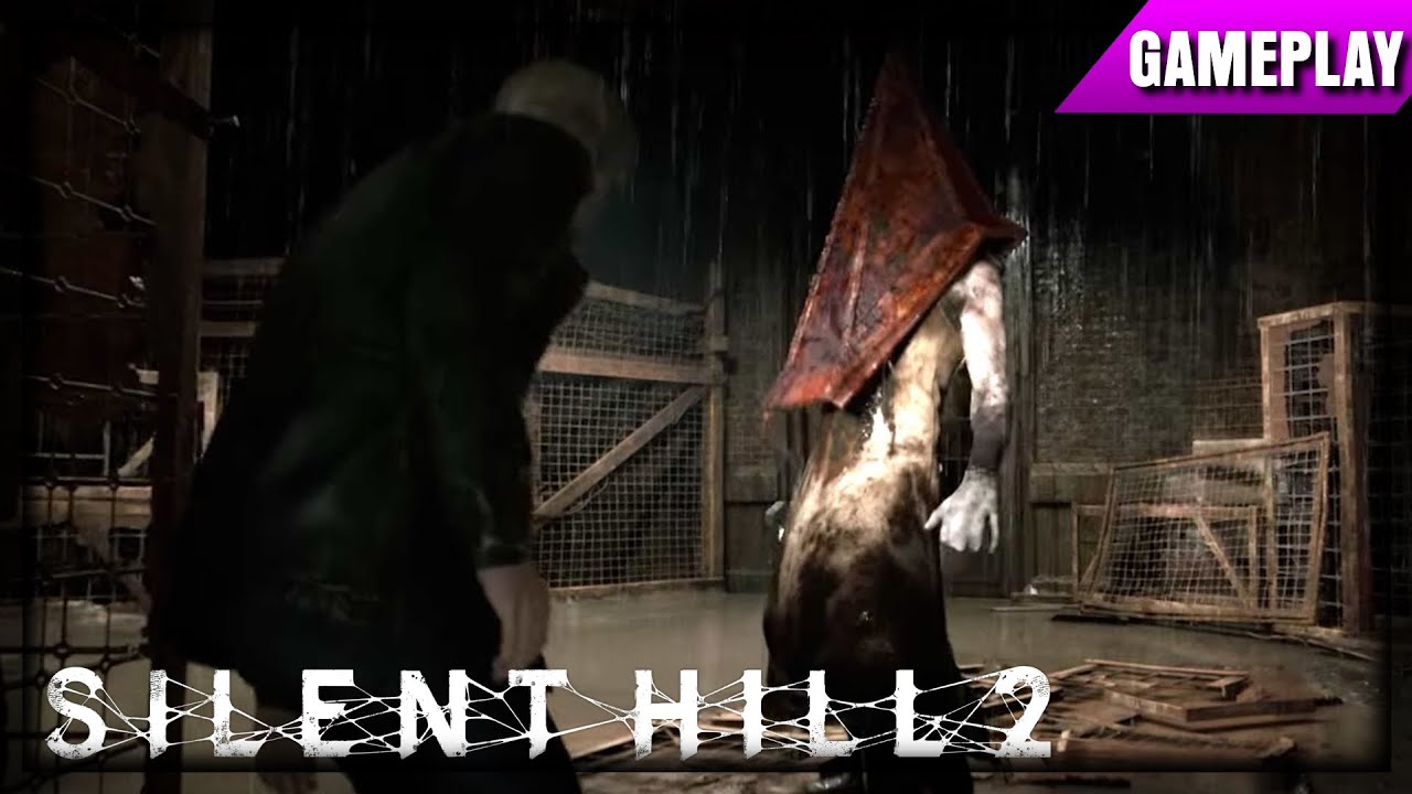 PYRAMID HEAD BOSS FIGHT | SILENT HILL 2 REMAKE | (Widescreen + ULTRA Settings) | AO4I
