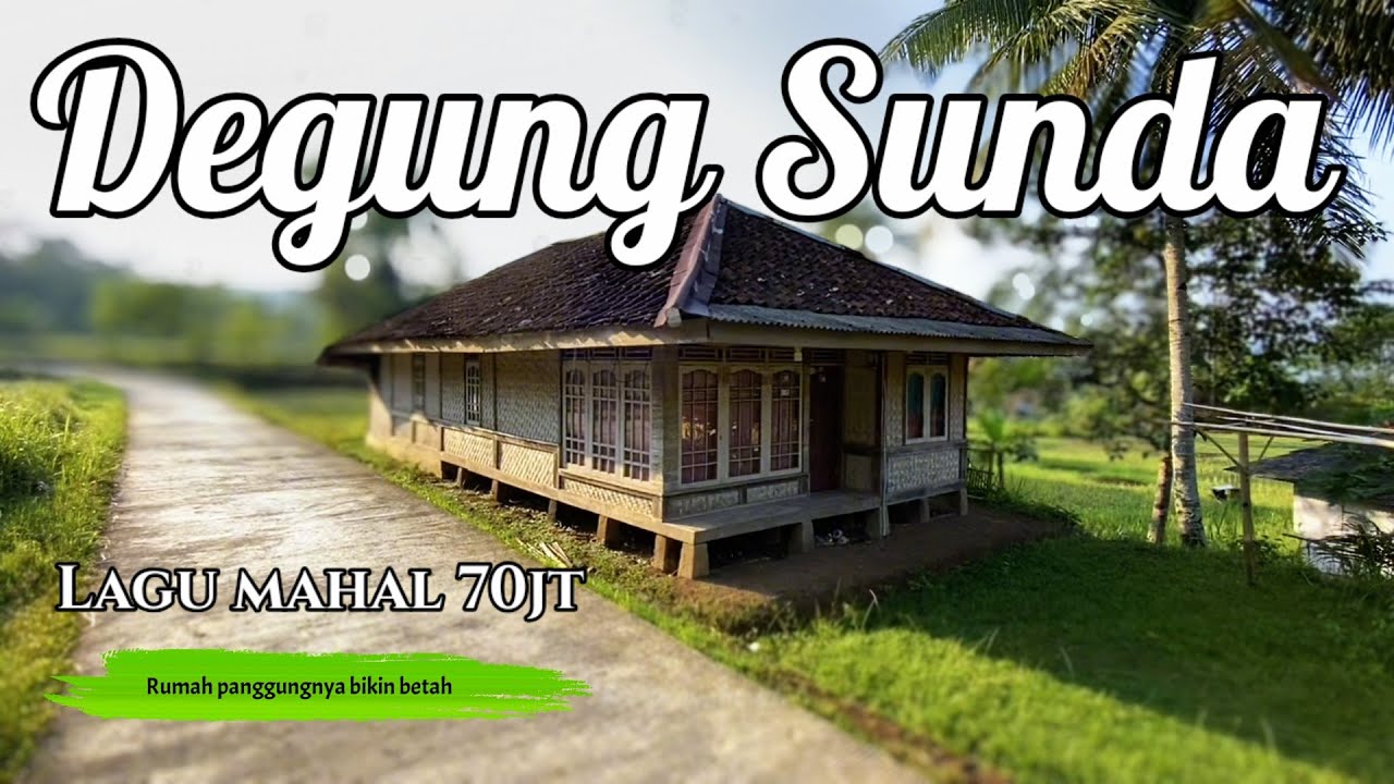 Degung Sunda Pernikahan Cocok diputar Sambil Ngopi di Rumah panggung dekat Sawah | Sabilulungan