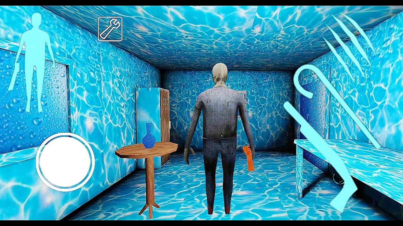 Granny Game Horror Escape Gameplay | Playing As Grandpa In Ice Granny Mod #granny