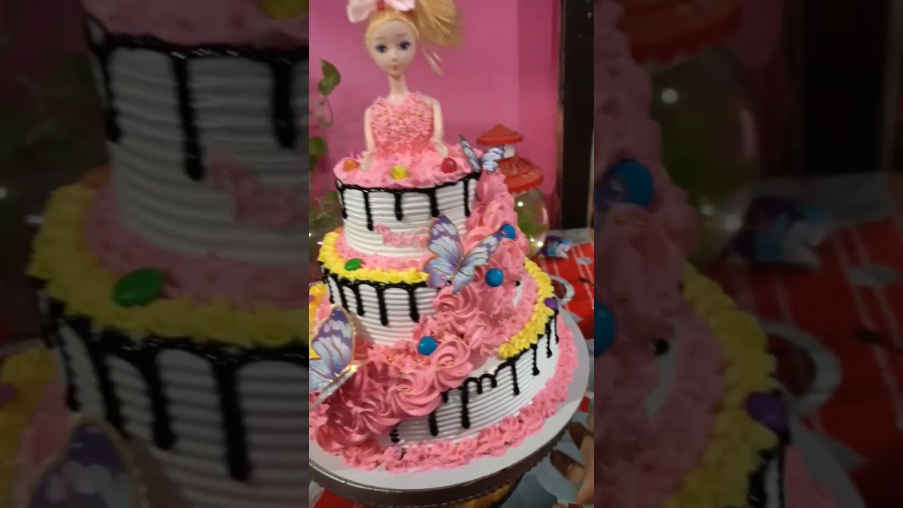 3 tier doll cake