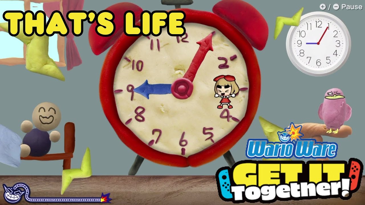 That&rsquo;s Life Part 1 - WarioWare Get It Together! Nintendo Switch Gameplay