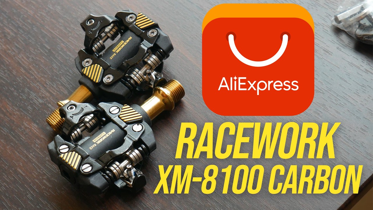 Los PEDALES de CLIP de ALIEXPRESS - RaceWork XM-8100 Carbon