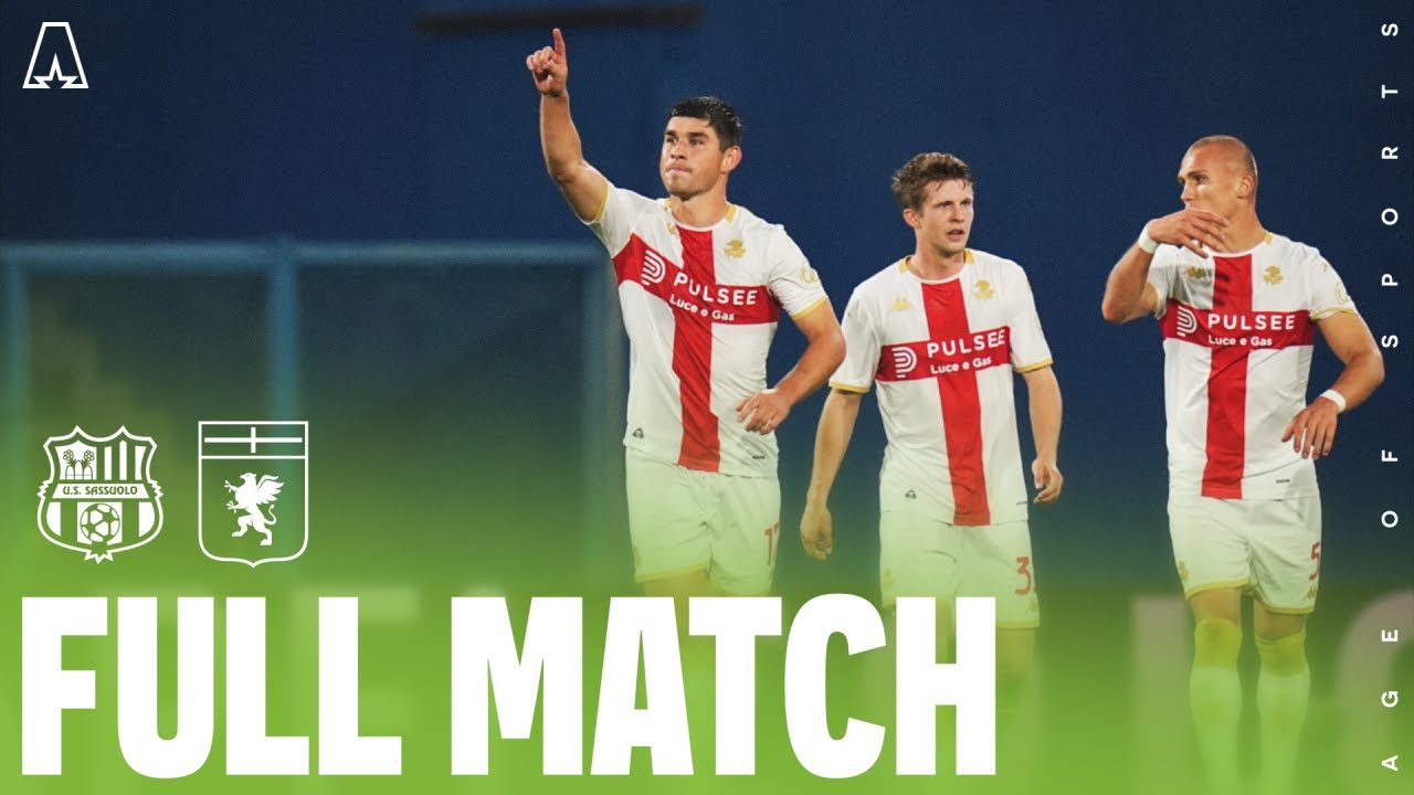 Serie A 2025/26 Matchday 10: Sassuolo vs Genoa - FULL MATCH
