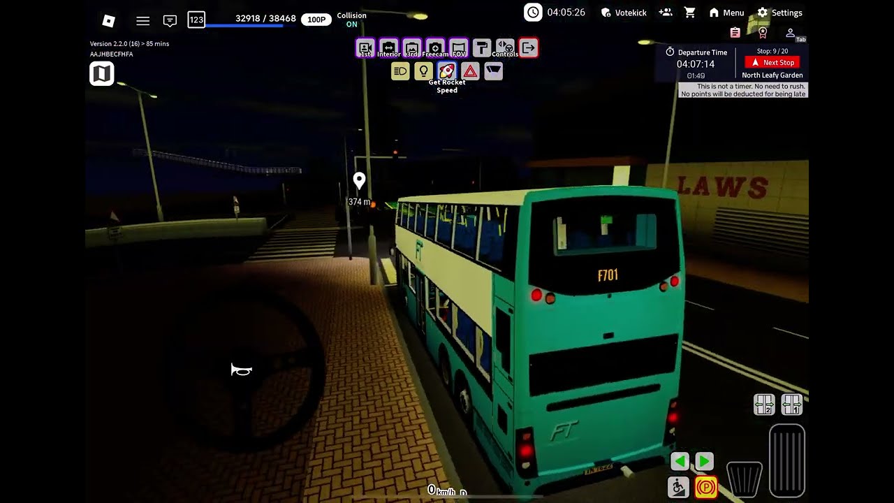 Sunshine Island F701 to Shallow Valley Depot