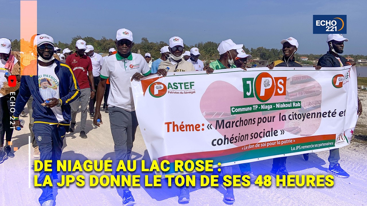 Ouverture des 48 heures de la JPS Tivaouane Peulh-Niague : une marche vers la citoyenneté ● 𝗘𝗰𝗵𝗼 𝟮𝟮𝟭