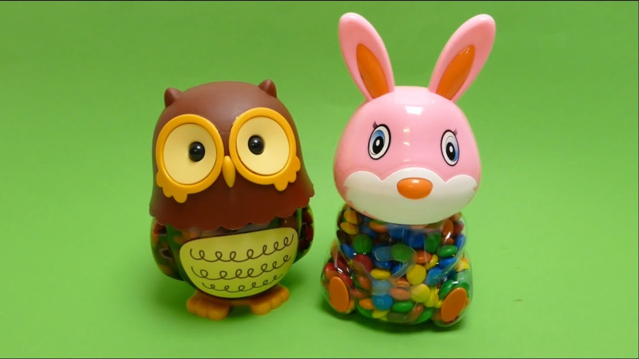 M&M's Super Owl & Funny Bunny 🐰 with Surprise Toys