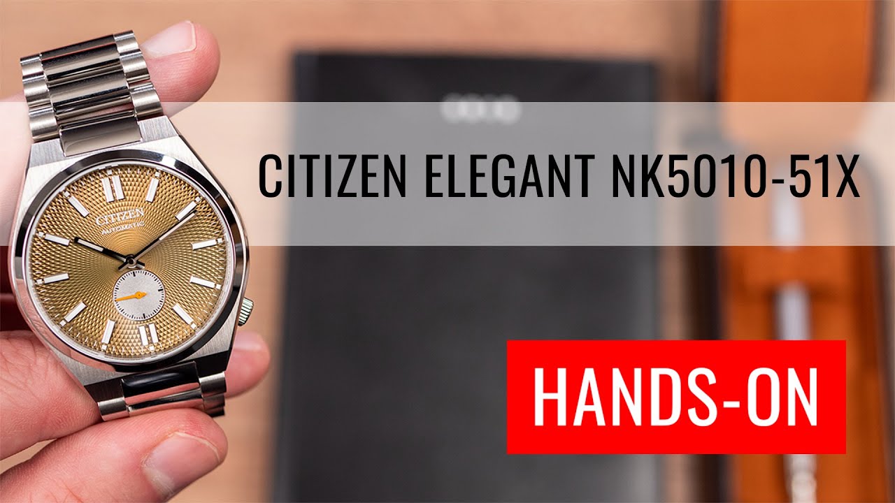 HANDS-ON: Citizen Elegant Tsuyosa Automatic Small Seconds NK5010-51X