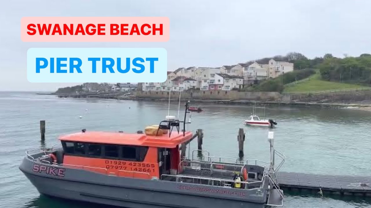 [4K] [MAY 2023] Plaja SWANAGE BEACH , DORSET - PIER TRUST WALK TOUR