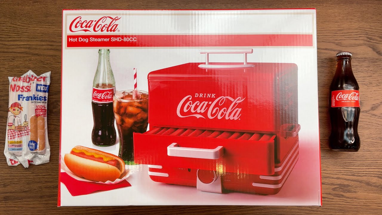 Coca Cola HotDog Maschine SHD-80CC - Der Party Knaller