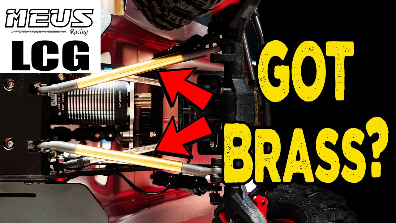Custom Brass Links Will Make Your RC Rock Crawler Better!