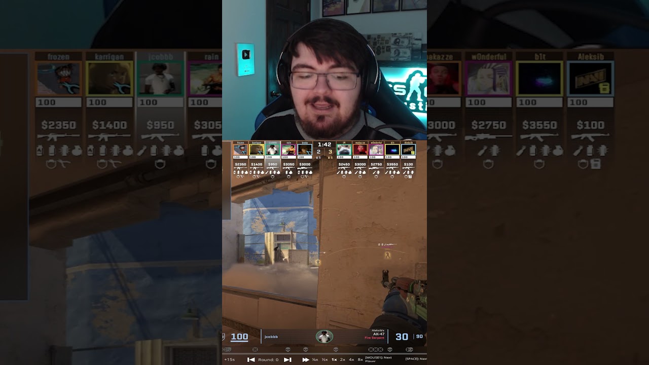 Первый взгляд на FaZe jcobbb #cs2 #shorts