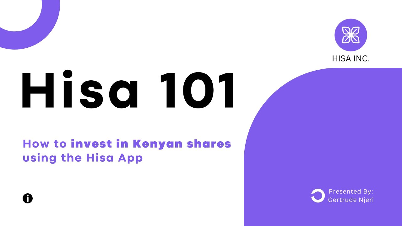 How to Invest in Kenyan shares using the Hisa App