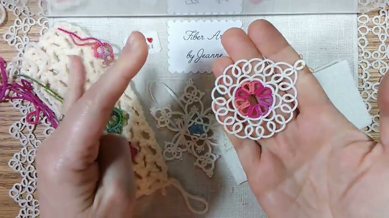 A discussion about ironing tatted lace