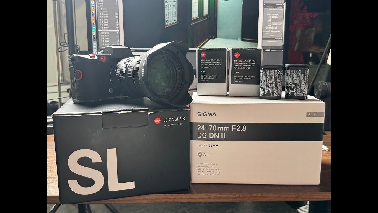 M&aacute;y ảnh Leica SL2S - Chiếc m&aacute;y ảnh mọi người l&agrave;m nghề mơ ước. Mở hộp ngay Sigma 24-70mm F2.8 ver ii