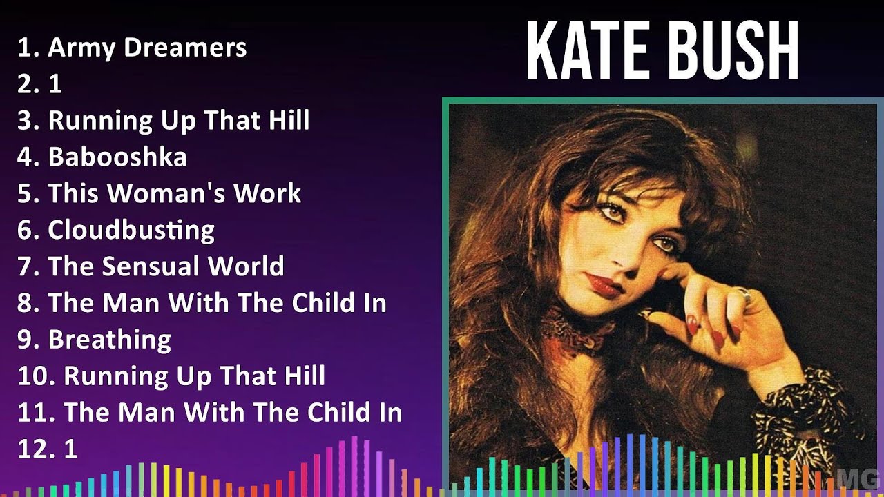 Kate Bush 2024 MIX Greatest Hits - Army Dreamers, 1, Running Up That Hill, Babooshka