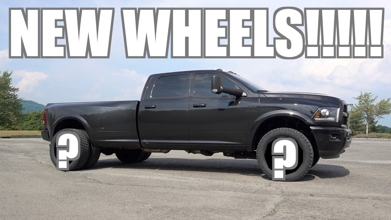 2018 CUMMINS gets CRAZY NEW WHEELS & TIRES!!!!