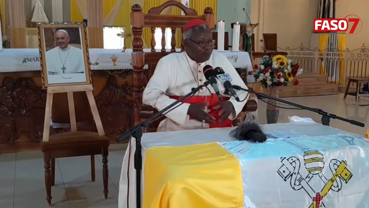 Burkina Faso : Réaction du Cardinal Philippe Ouédraogo suite au décès du Pape François
