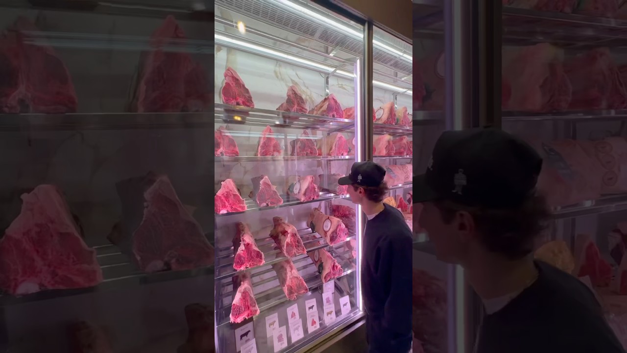 Trying the highest rated steakhouse in Florence Italy! 📍Trattoria Dalloste #steak #food #italy