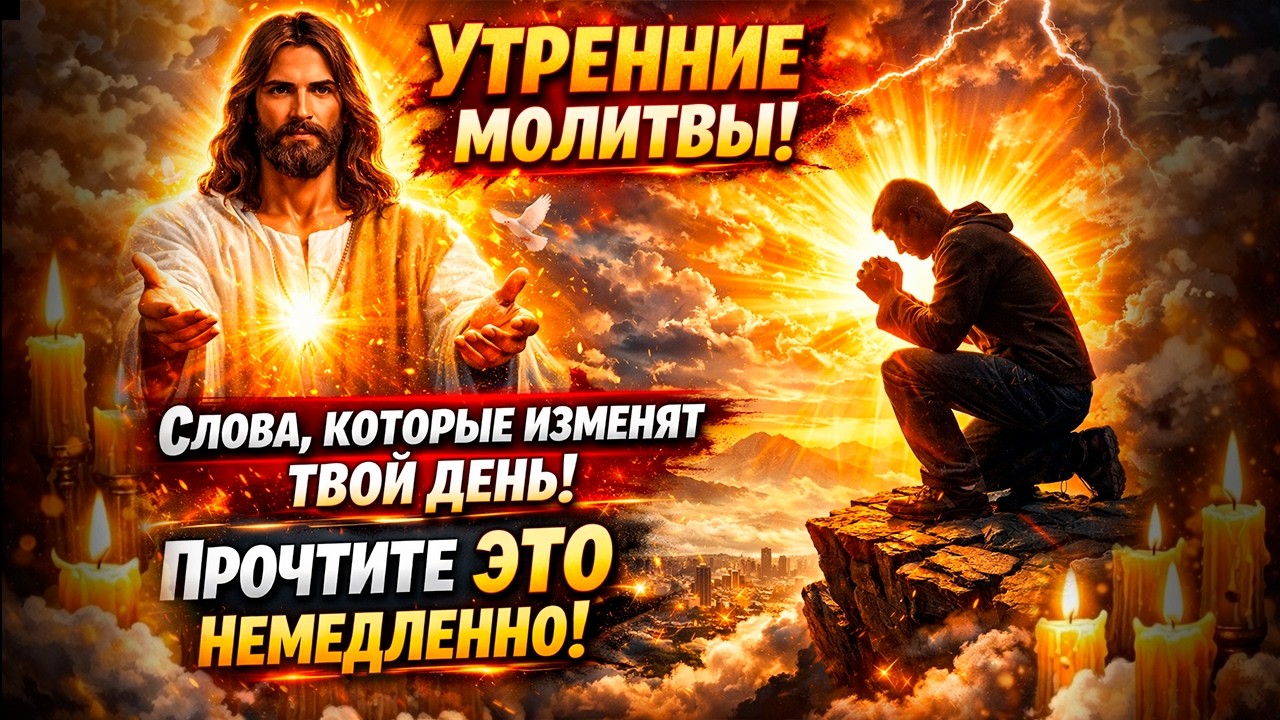 17 марта ПОСЛЕ СНА СКАЖИ БОГУ ЭТИ СЛОВА! Утренняя молитва слушать