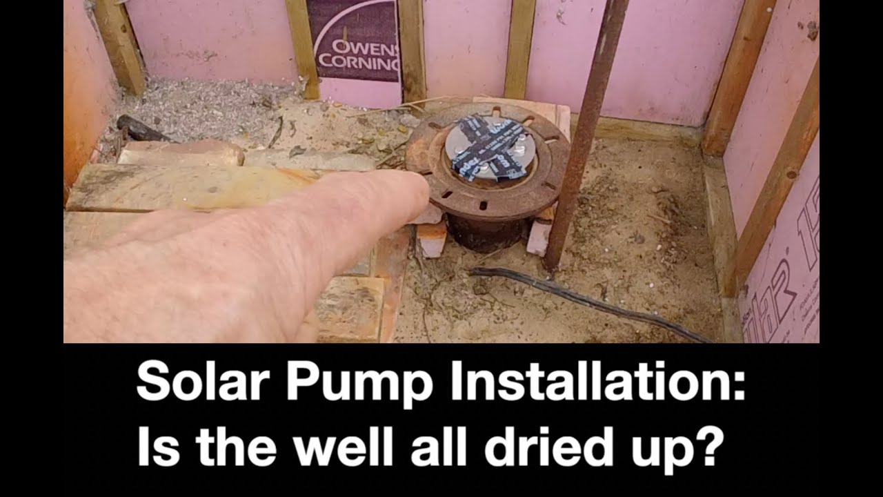 Bonsai Acres Vlog #18:  Solar Pump Install