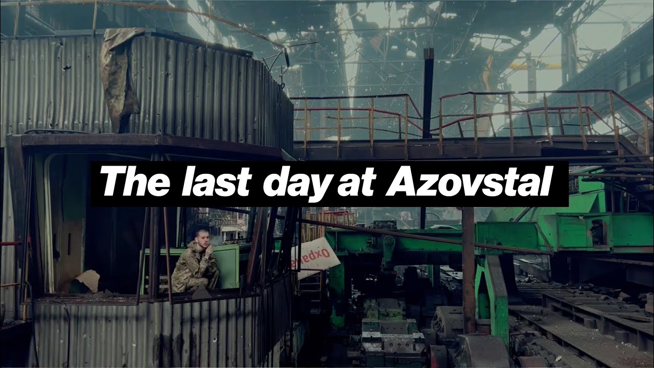 The last day at Azovstal, Mariupol, UKRAINE. Dmytro ‘Orest’ Kozatsky