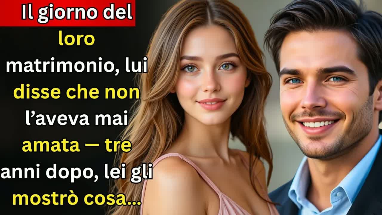 Il giorno delle nozze disse che non l’amava, tre anni dopo lei gli mostrò il vero amore