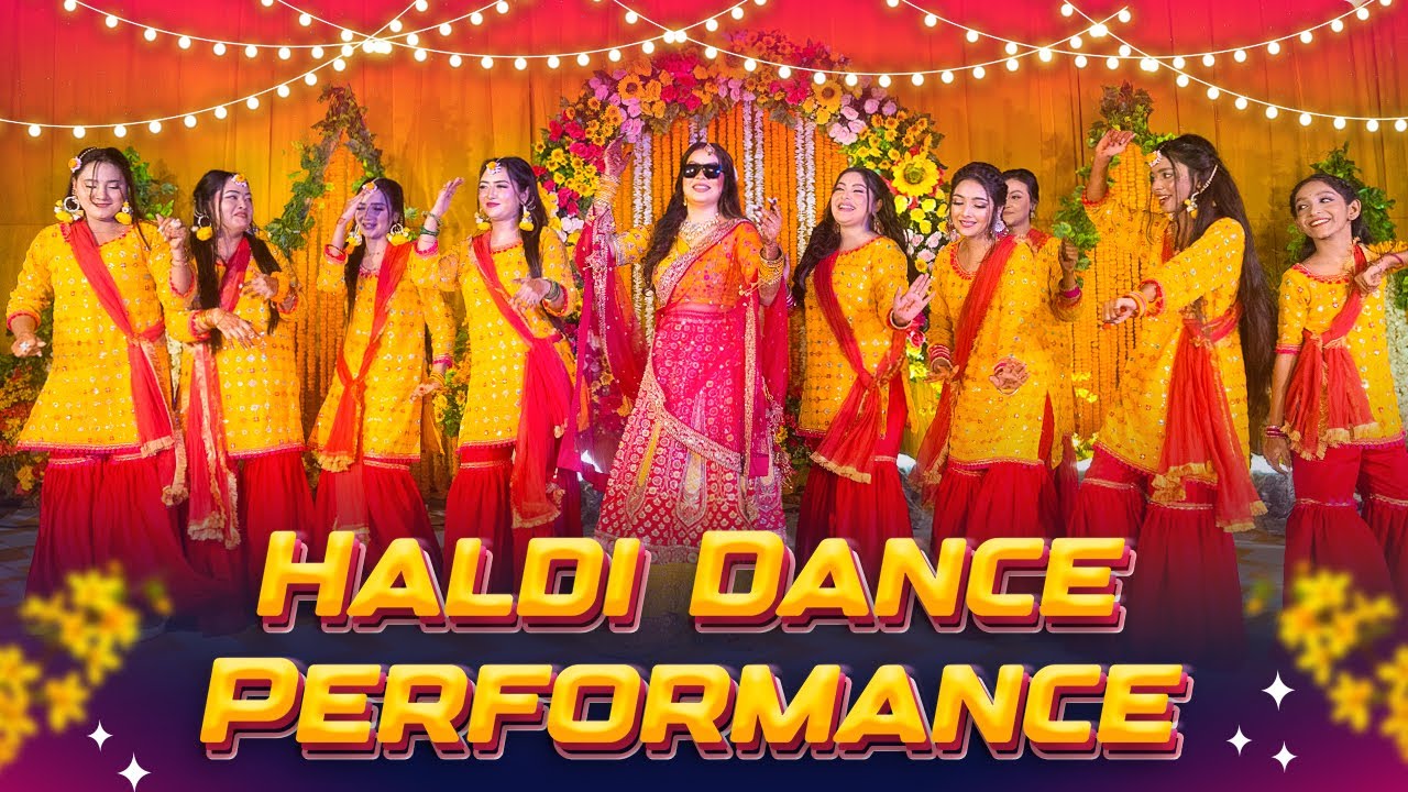 Haldi Dance Performance With My Family 😍| Talha & Eity’s Haldi Night | ইতির হলুদ সন্ধ্যার নাচ 