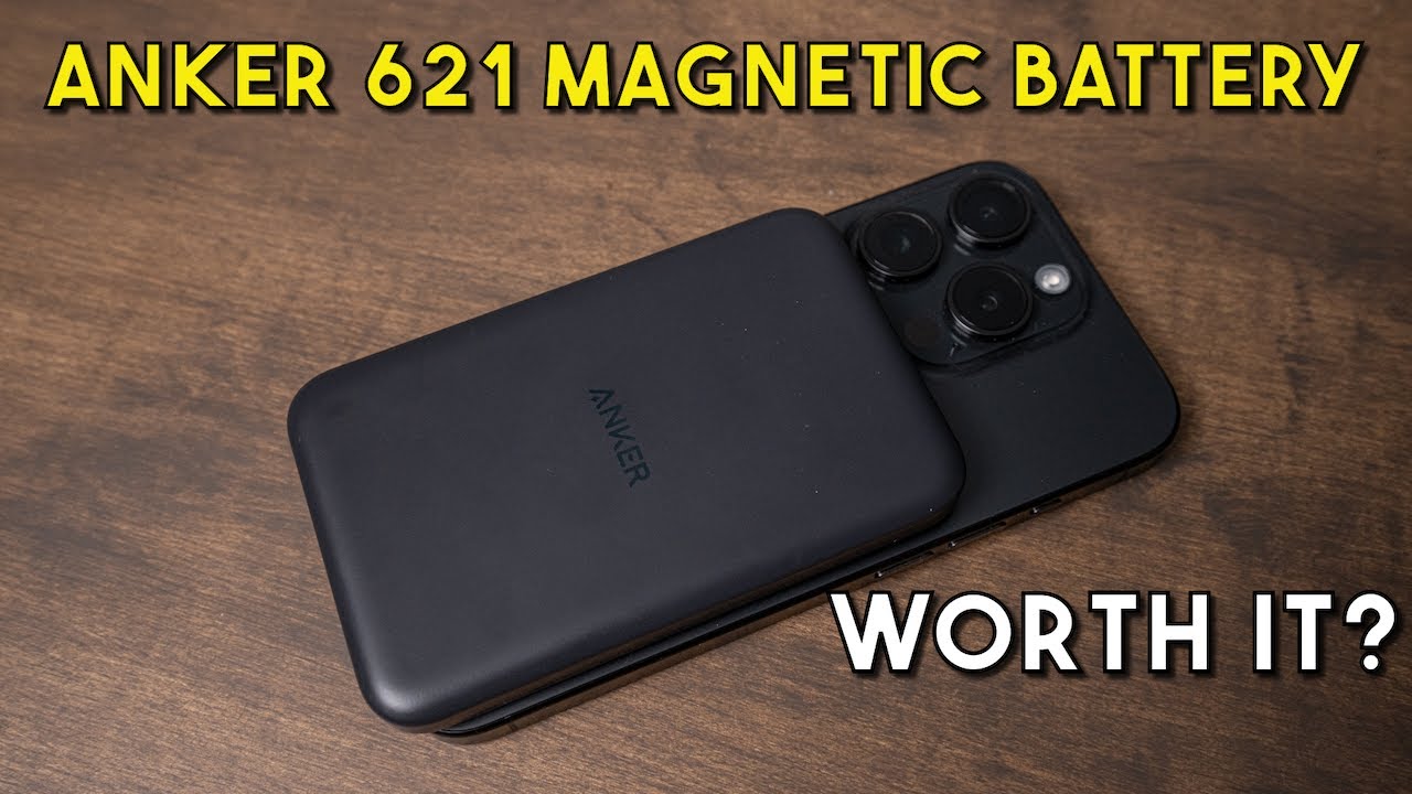 Тонкая и удобная зарядка! Обзор аккумулятора Anker 621 MagGo