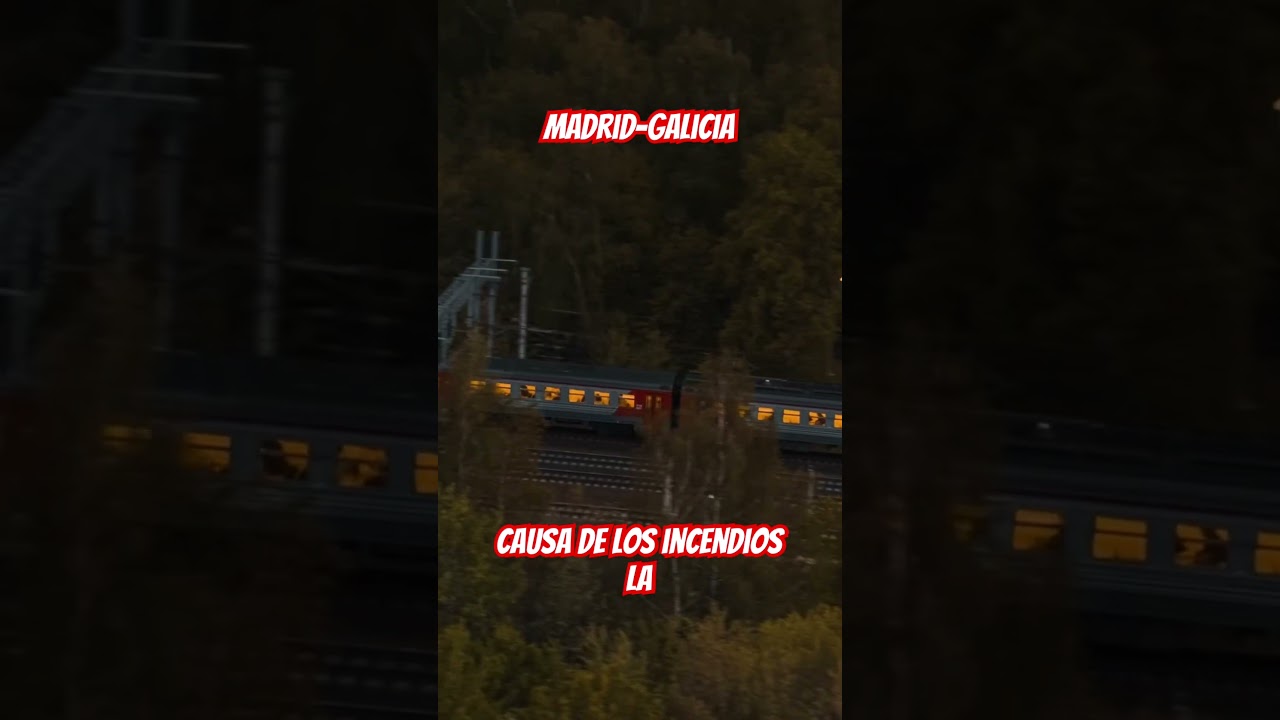 Restablecida la conexi&oacute;n ferroviaria entre Galicia y Madrid tras los incendios
