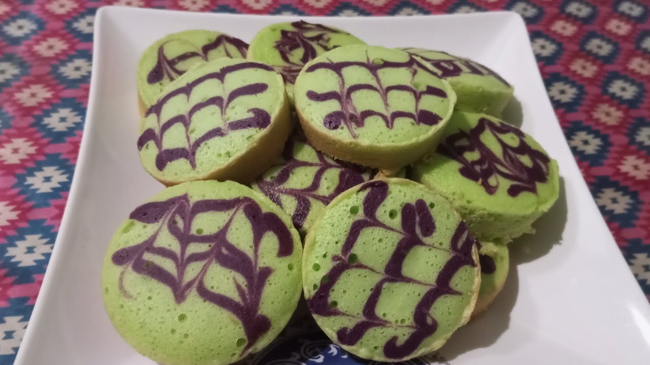 Resep Bolu Pandan Mini Cantik 2 Telur