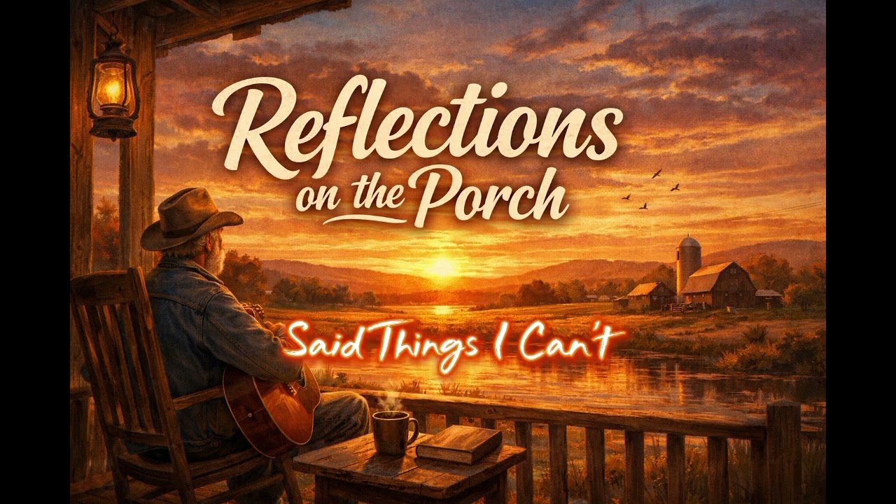 Reflections on the porch 