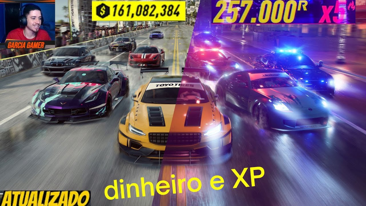 NEED FOR SPEED HEAT GLIT DE DINHEIRO E XP (SUPER FÁCIL) SEM ERRO! 2022
