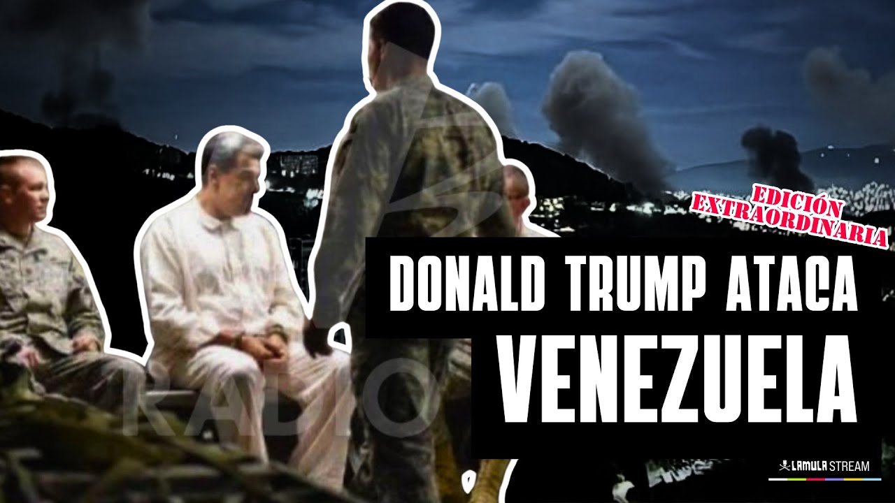 &iquest;Venezuela &ldquo;libre&rdquo; o violaci&oacute;n del derecho internacional? EE. UU. captura a Maduro | #LaMulaStream