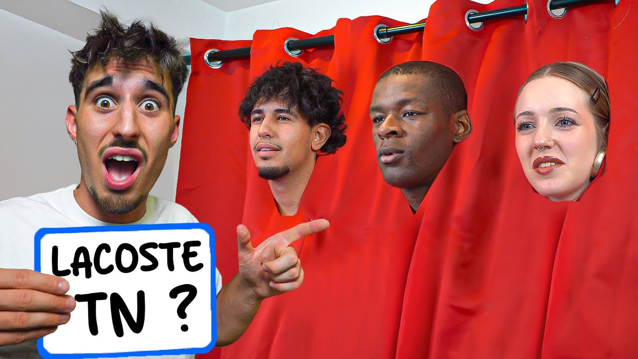 DEVINE LE STYLE JUSTE AVEC SA TÊTE ( Lacoste TN, Gothique... )