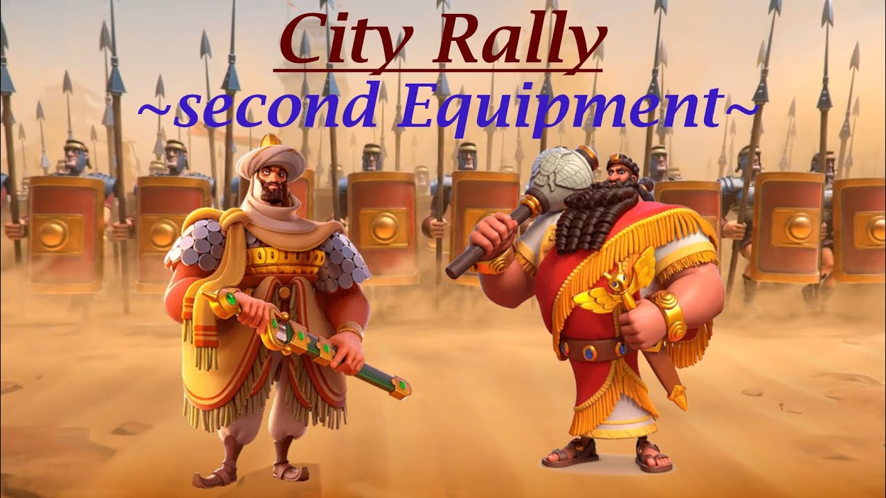 Tariq~Sargon / City Rally 2 / Rise of Kingdoms deutsch