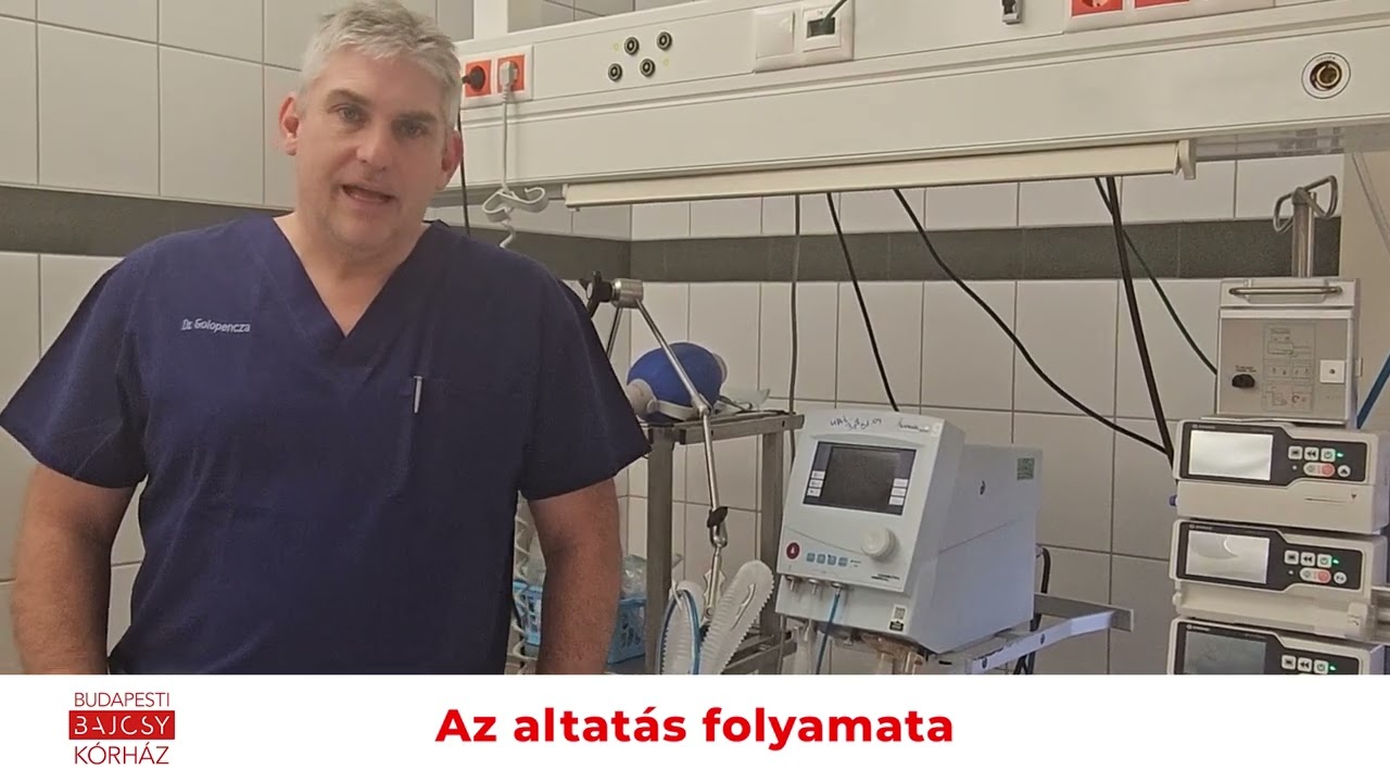 Dr. Golopencza Péter- Az altatás folyamata