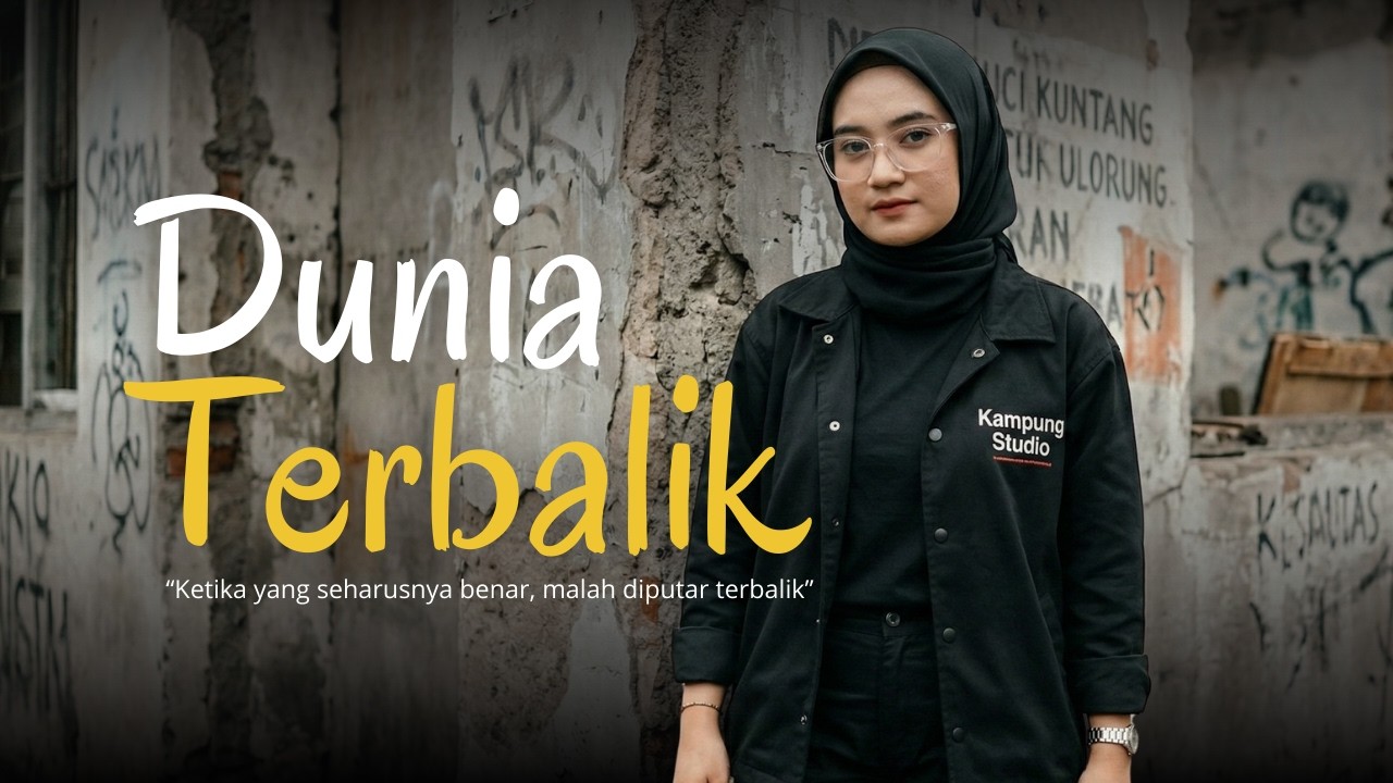 DUNIA KEBALIK – Cover Dialektika Pari Kasit | Official Music Video Kampung Studio