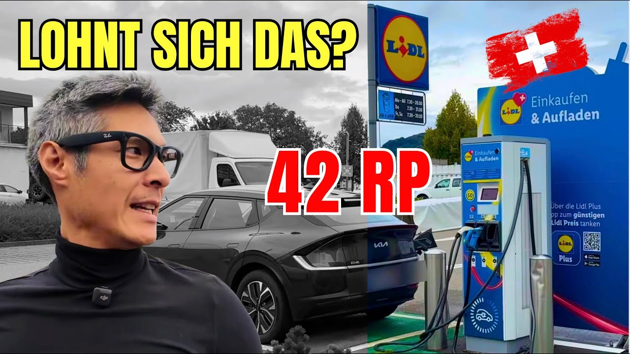 LIDL lädt in der Schweiz günstiger – aber lohnt sich das für dich? 🇨🇭⚡️