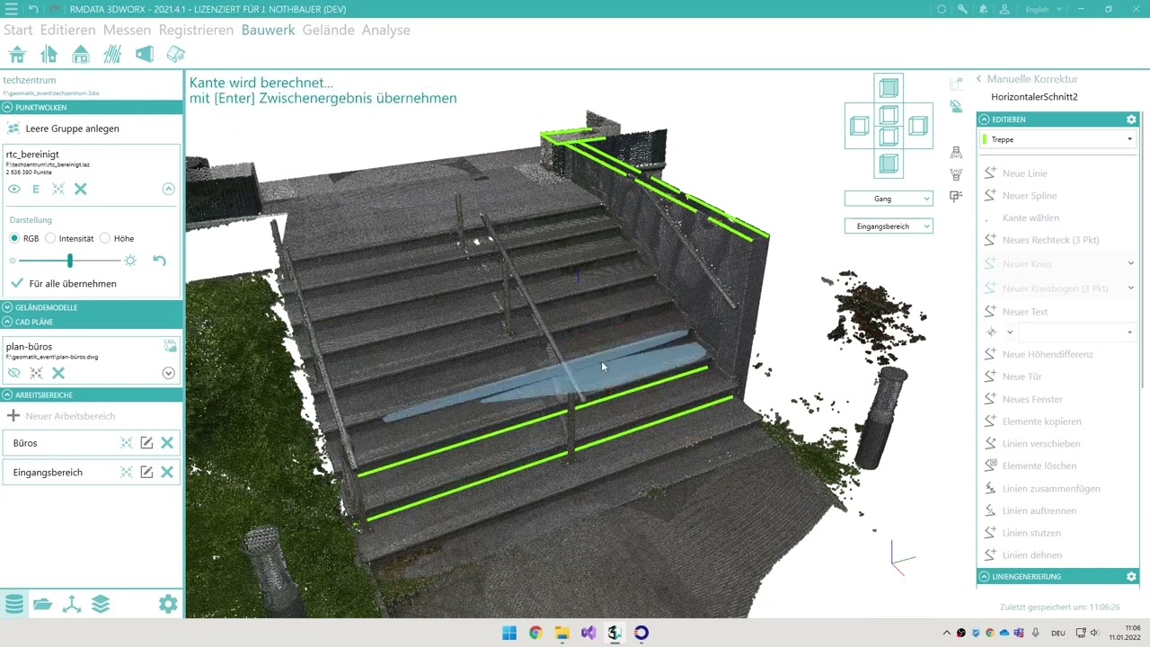 Neuerungen 3DWorx Geomatikevent 2022 1