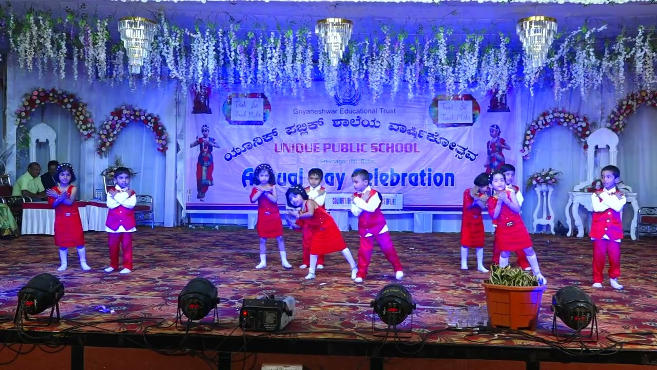 Teri Aankh Qatal dance by LKG students