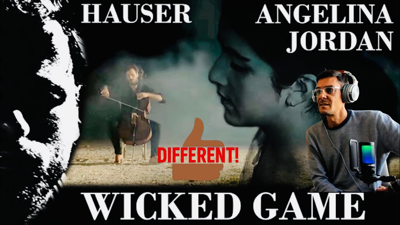 FIRST TIME HEARING ANGELINA JORDAN/HAUSER - WICKED GAME - COVER MIX | UK SONG WRITER KEV REACTS