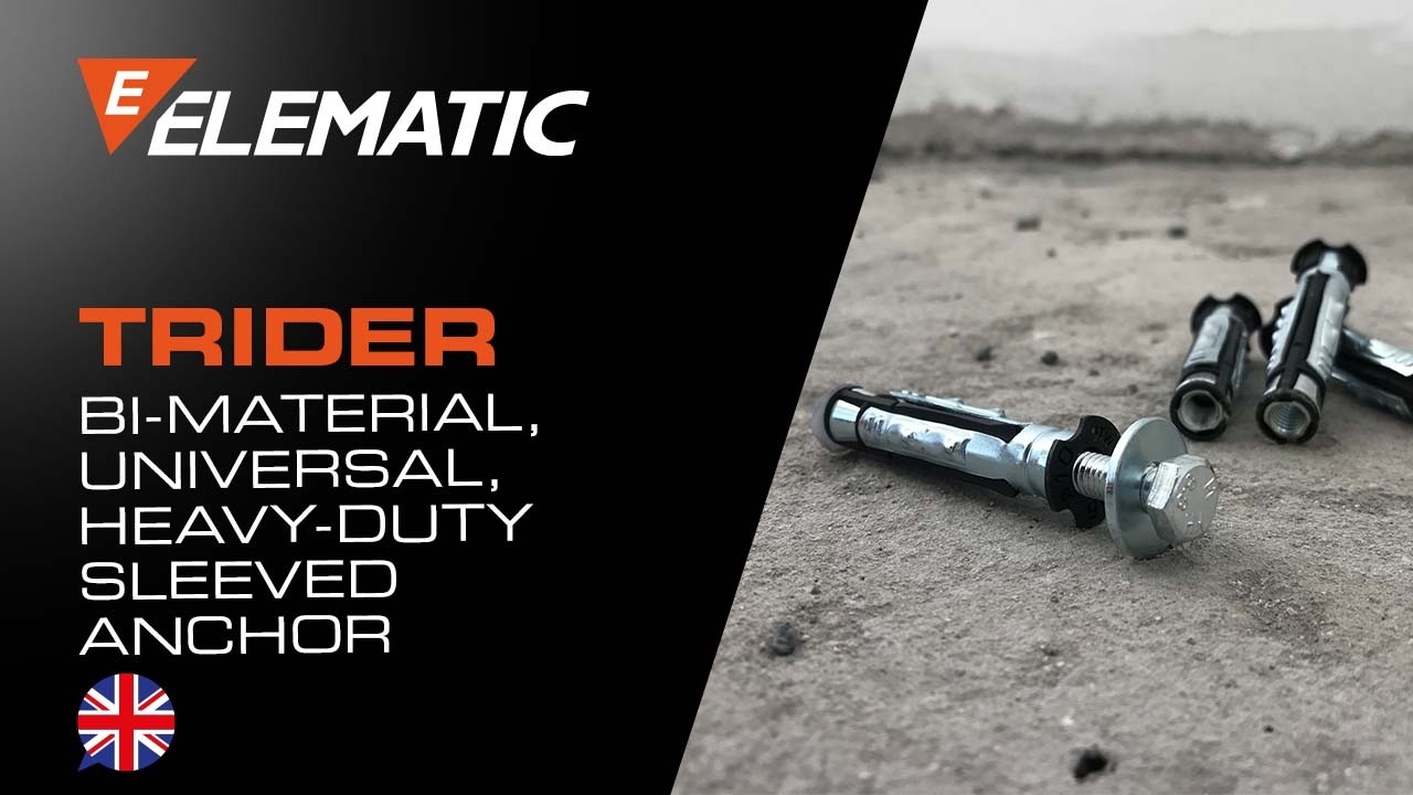 TRIDER the heavy-duty anchor designed for hollow base materials