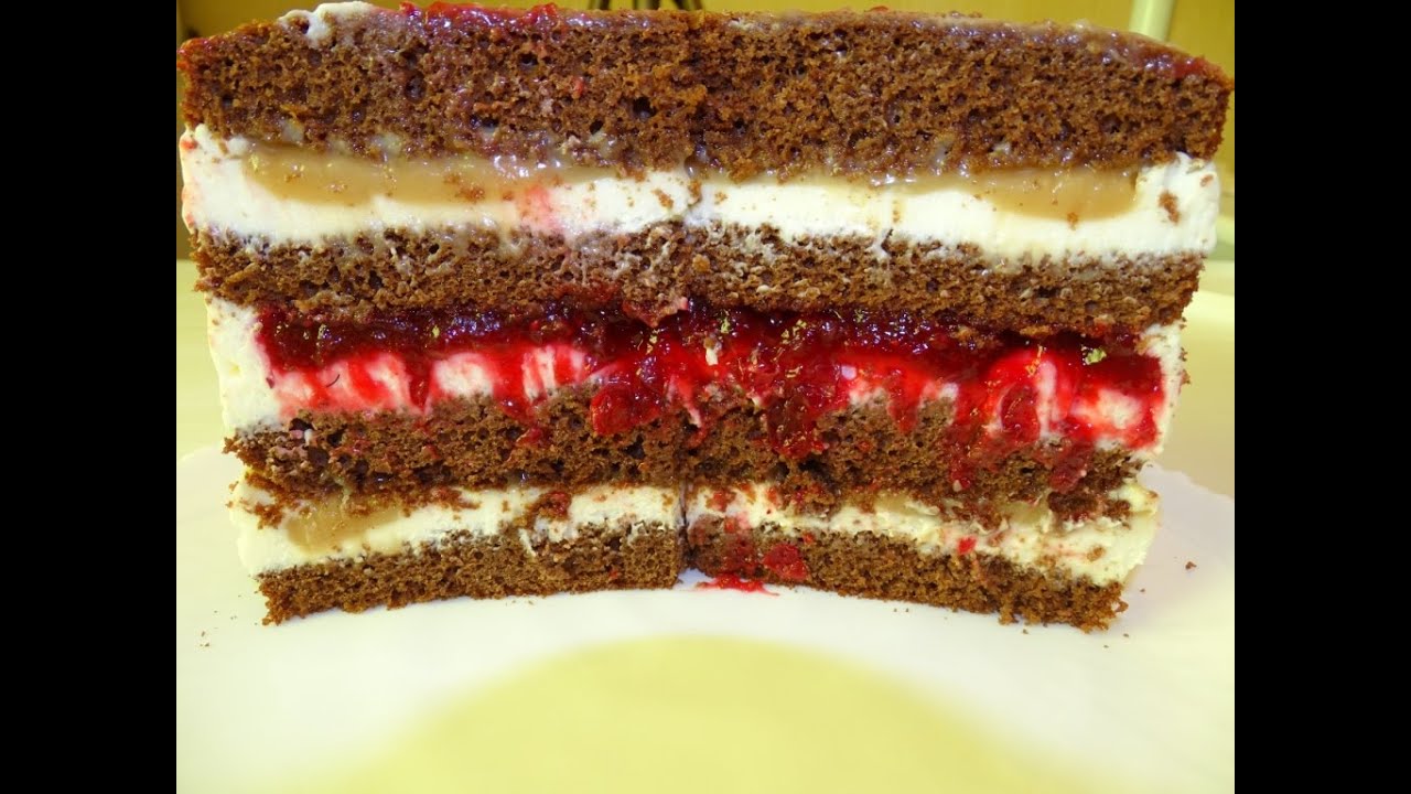 БОМБИЧЕСКИЙ КОФЕЙНЫЙ торт с КЛЮКВОЙ и КАРАМЕЛЬЮ!!!!!