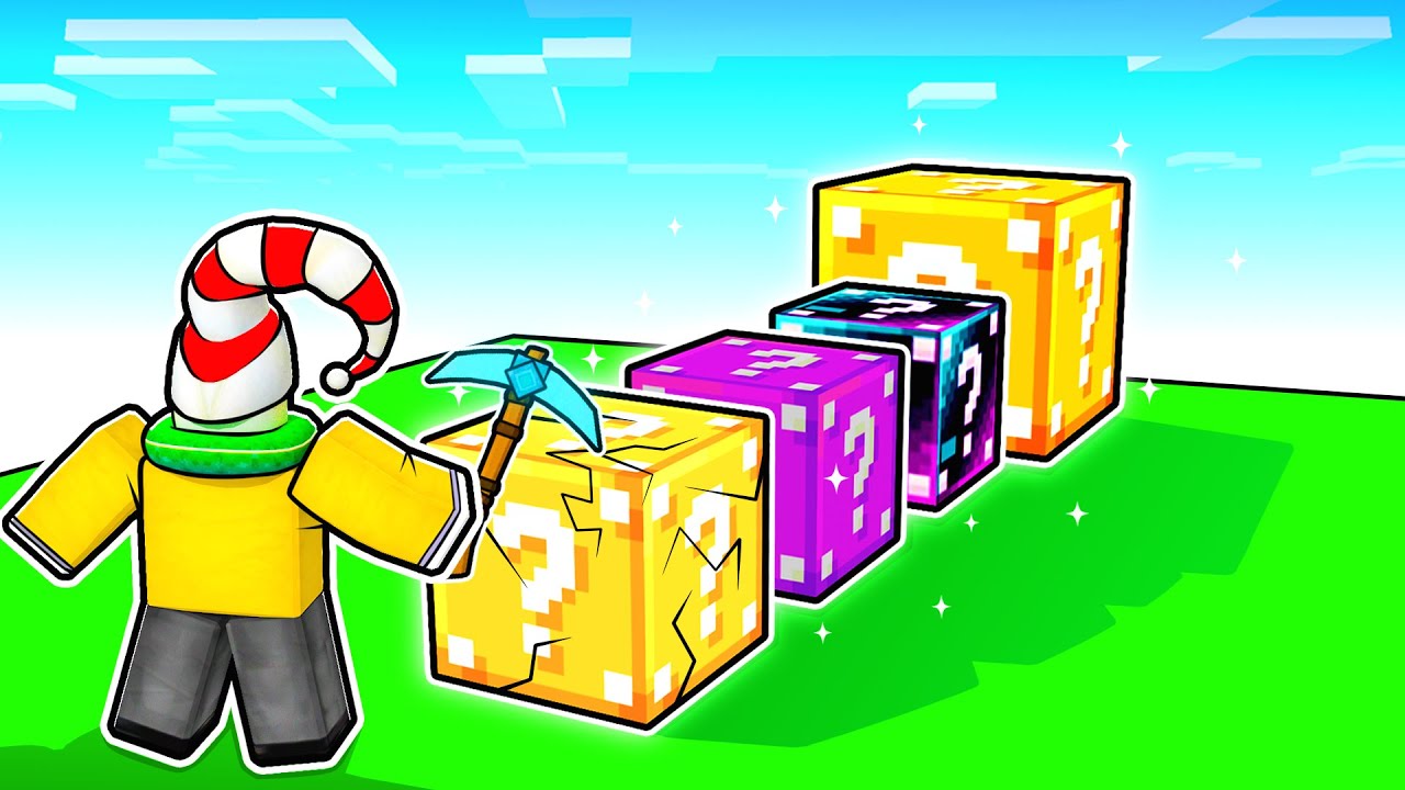 Roblox Bedwars, But EVERY LUCKY BLOCK RACE..