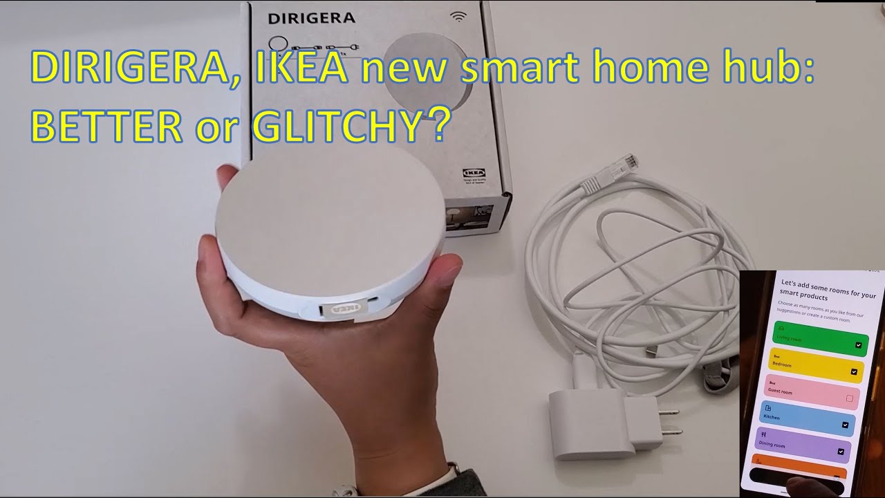IKEA DIRIGERA Smart Home Hub: Setup and Review