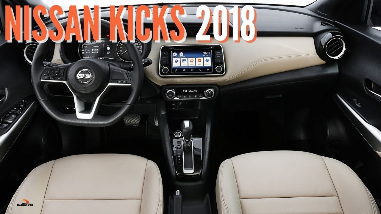 🚙 Conheça todo o interior NISSAN KICKS SL 2018 - BlogAuto