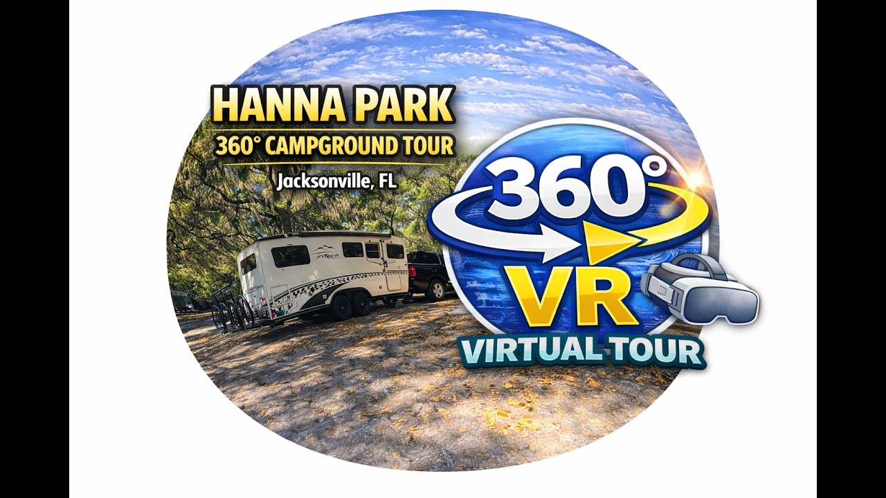 360 video VR experience Hanna Park Campground, Jacksonville, FL