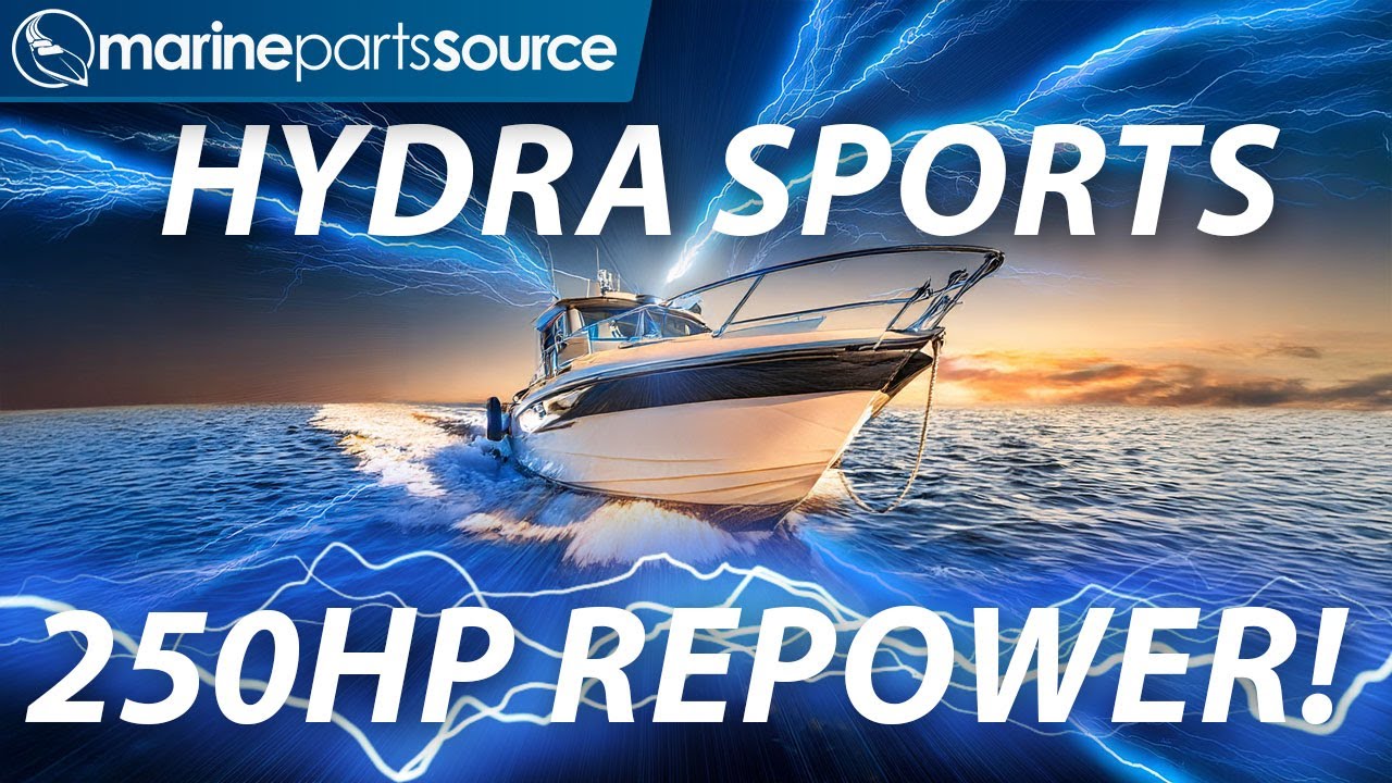 Upgrading a 25ft Hydra Sport from 200hp to 250hp!