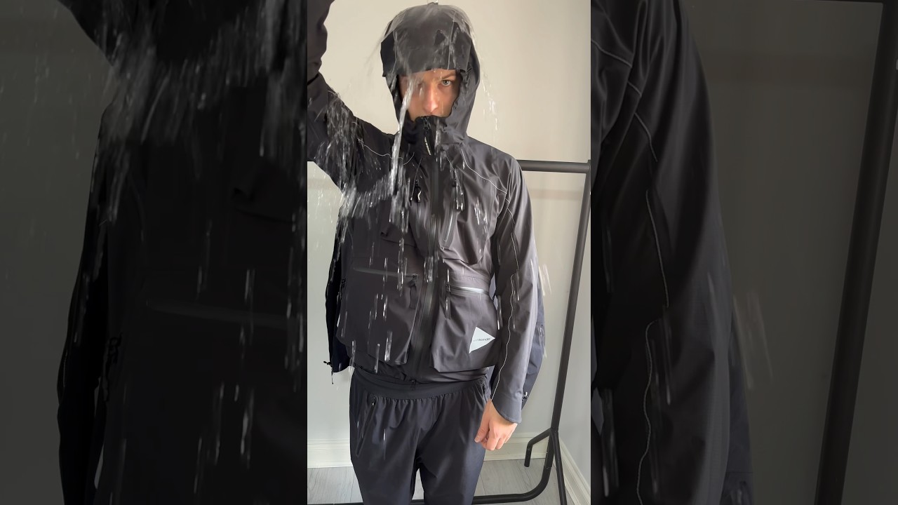 And Wander Dropping Pockets Event Goretex Jacket