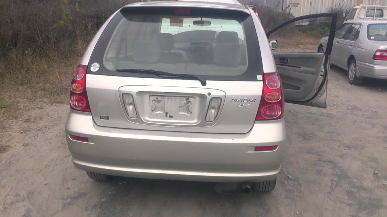Видео-тест автомобиля Toyota Nadia (серебро, SXN10,3S-FSE)